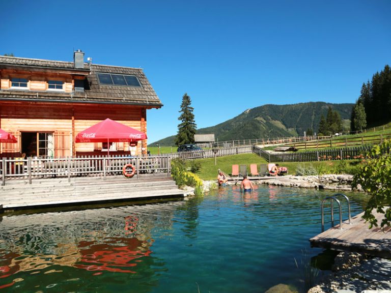 Schwimmen im Sommerurlaub